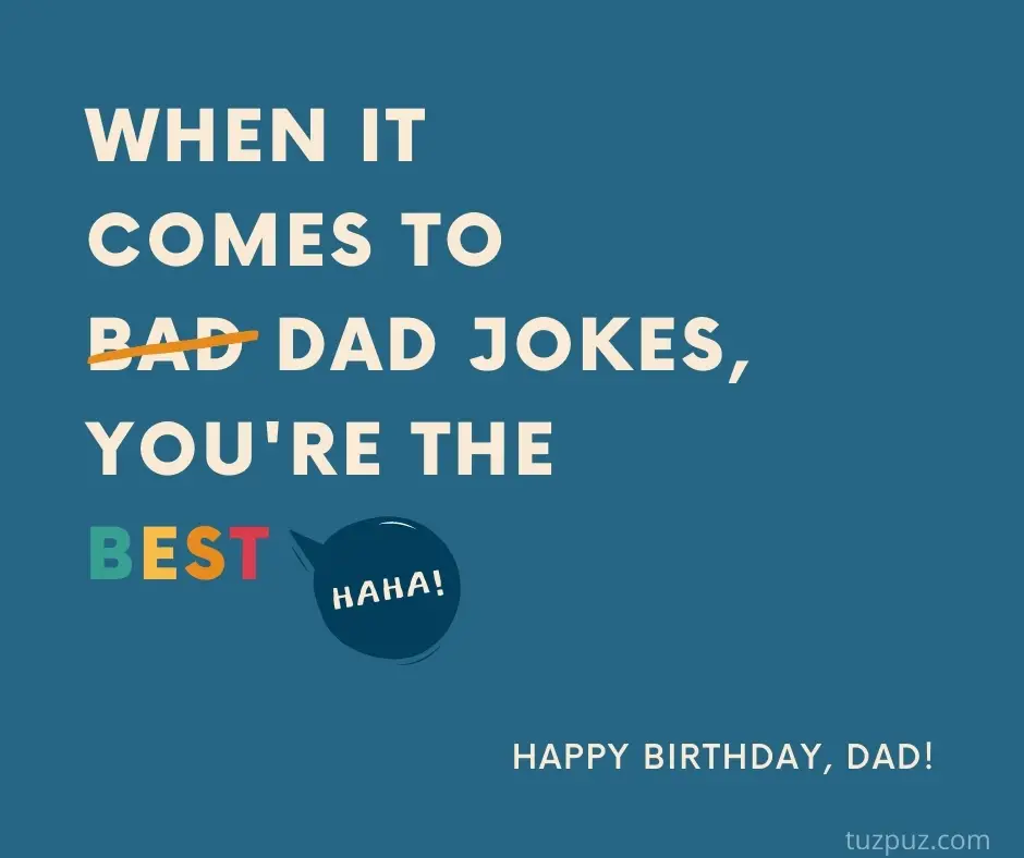 funny happy birthday wishes for dad