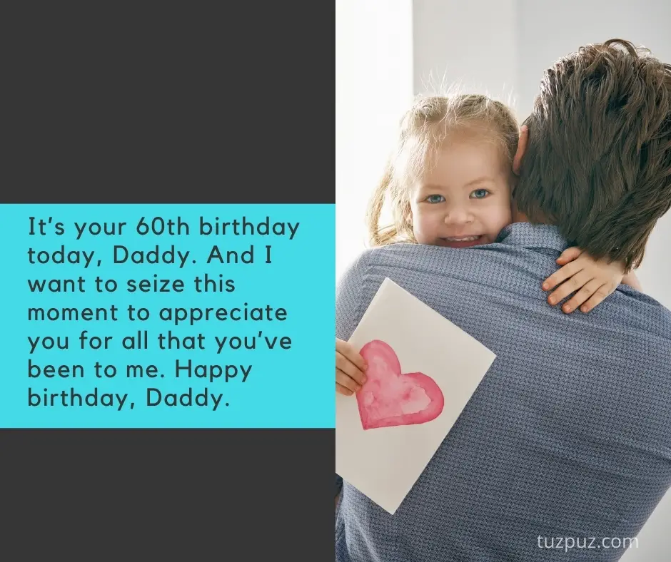 60th birthday wishes for dad