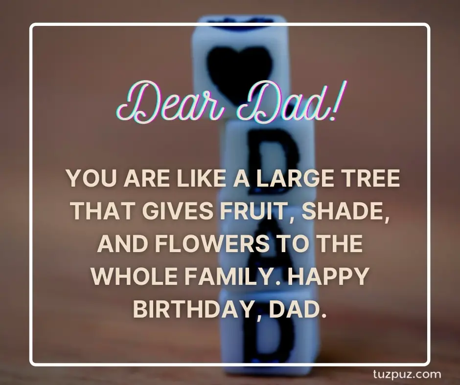 inspirational happy birthday wishes for dad