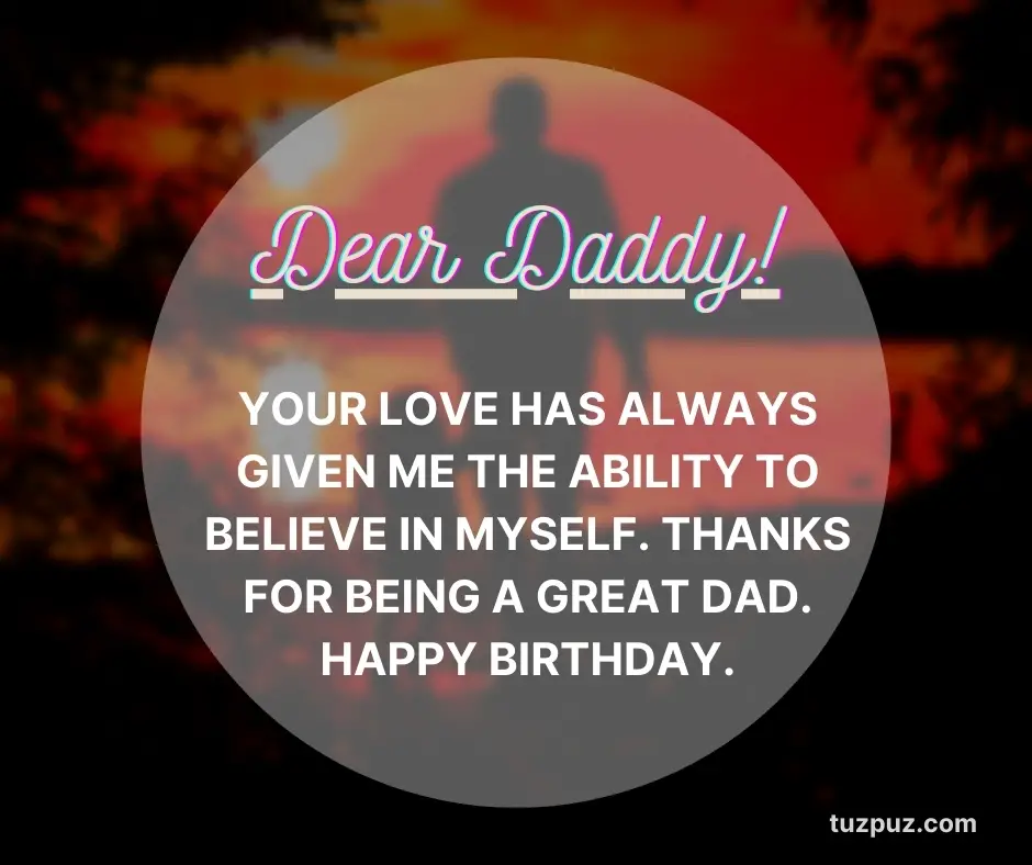 meaningful birthday wishes for dad