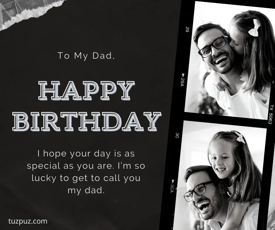 best birthday wishes for Dad from daughter