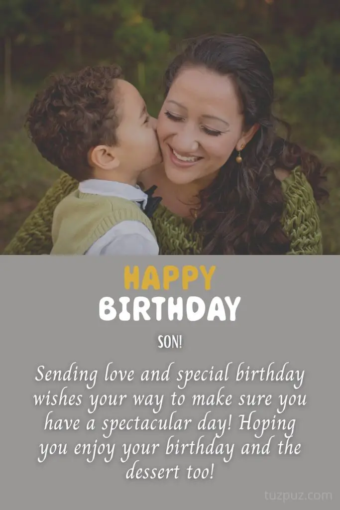 Happy Birthday wishes for son