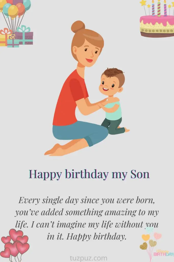 Heartwarming Birthday wishes for son