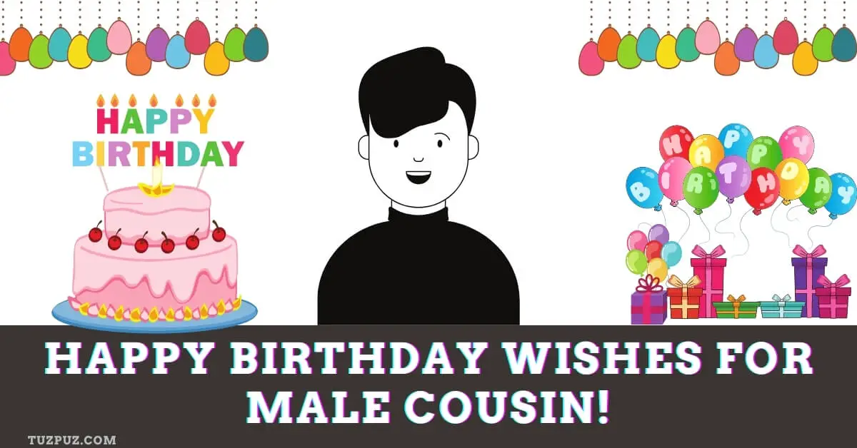birthday wishes for Male cousin