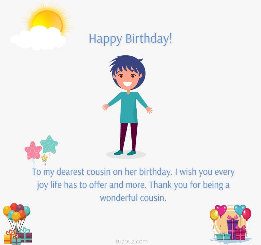 60 Heartfelt Birthday Wishes and Messages for Cousin Brother