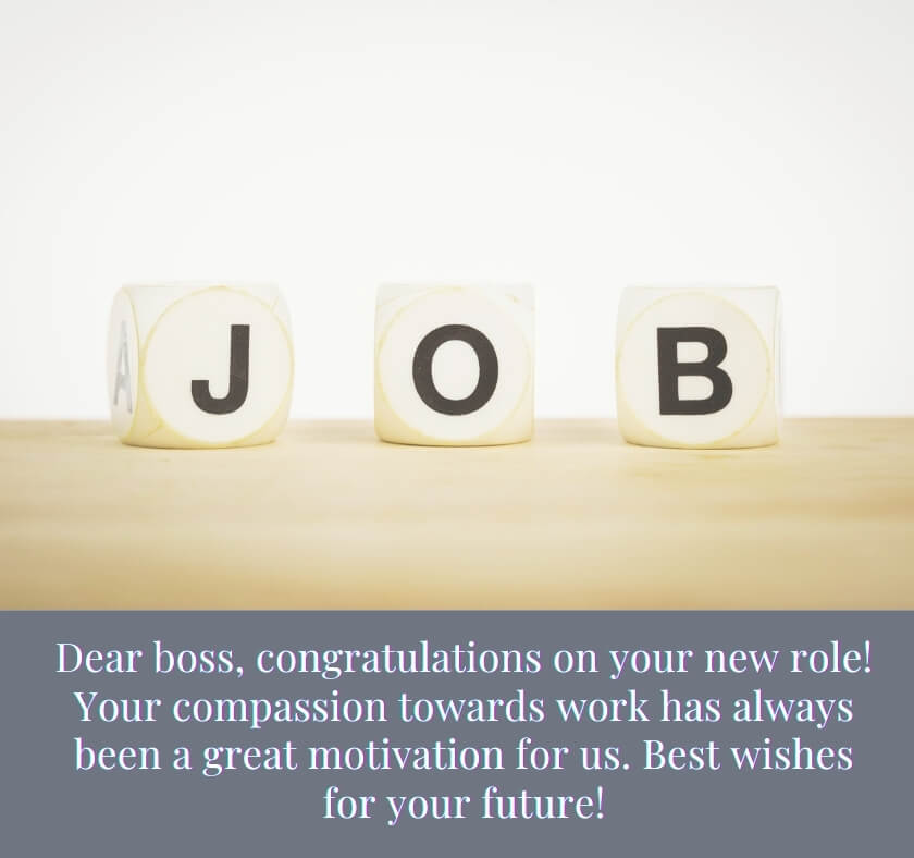 congratulations wishes for new job