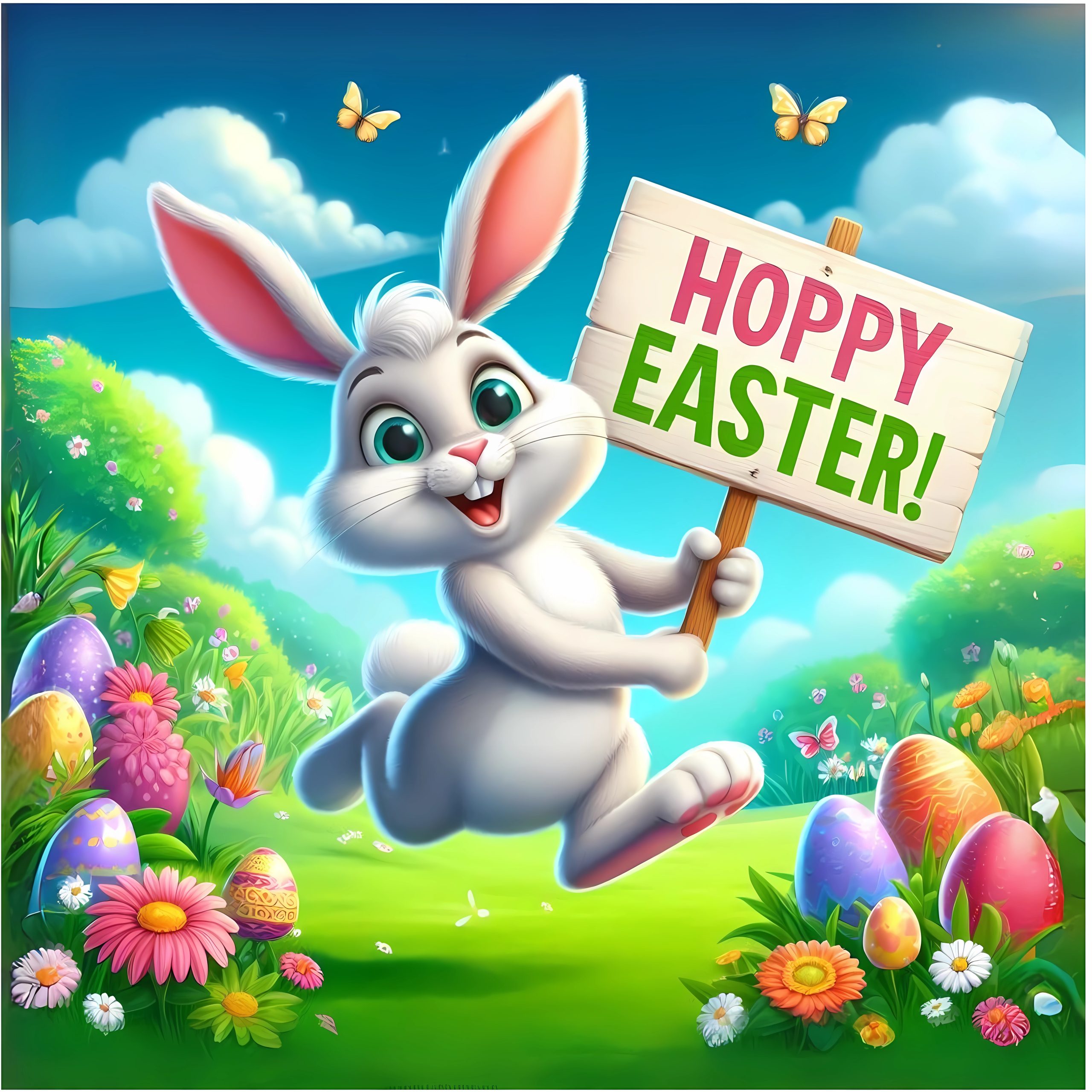 Hoppy Easter Image